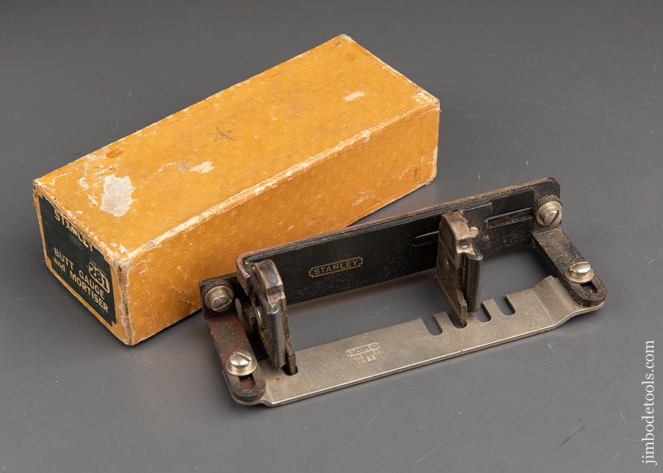 STANLEY No. 281 Butt Gauge & Mortiser in Original Box - 91765