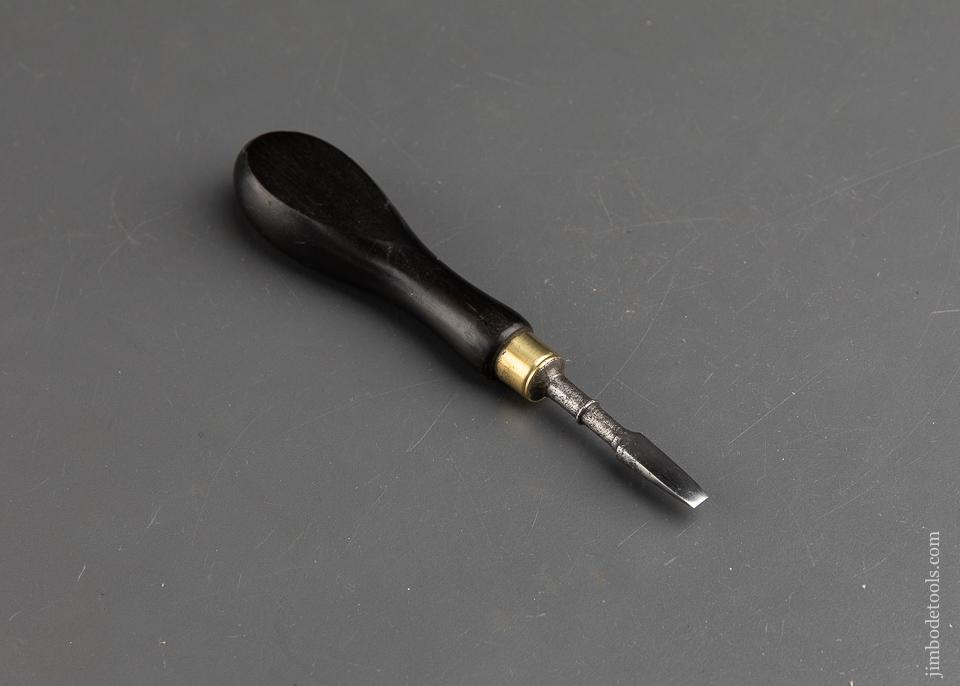Lovely Gunsmith's Screwdriver Ebony Handle - 91789