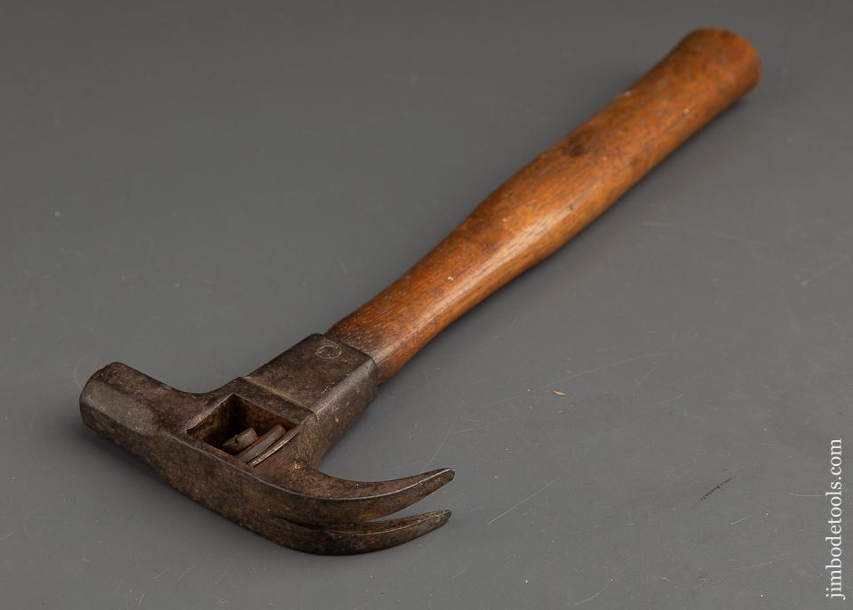 Radical EARLY Hammer with Plane in Head! BRENT & LANG Patent October 19, 1886 - 91803U