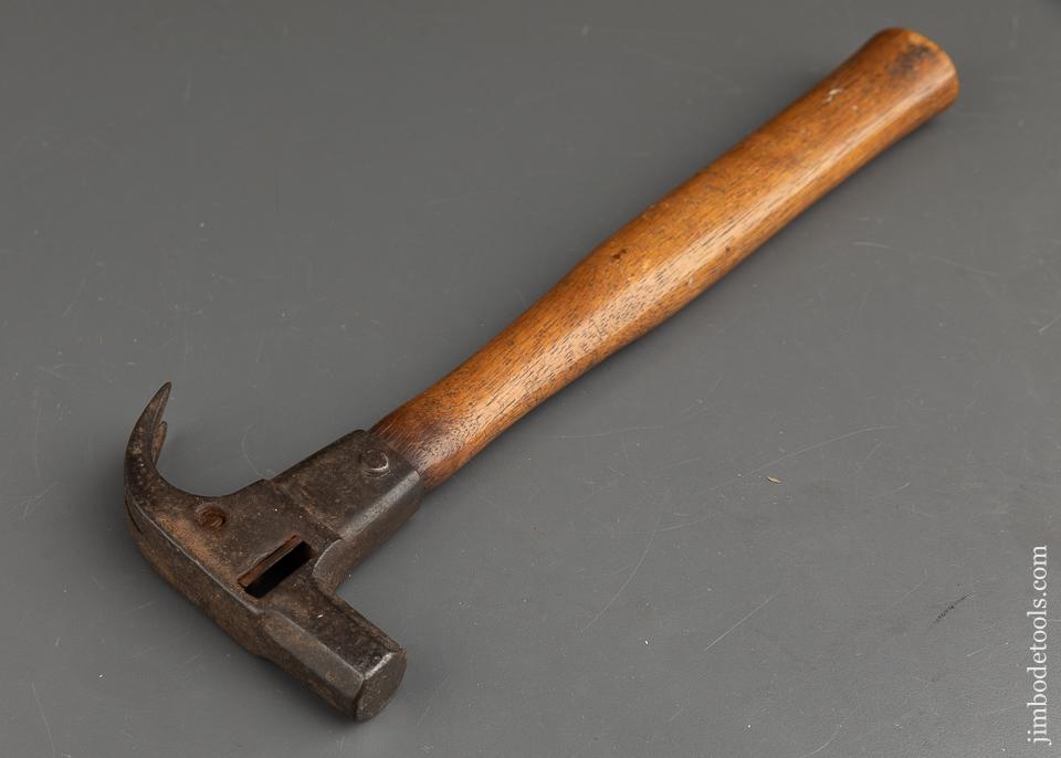 Radical EARLY Hammer with Plane in Head! BRENT & LANG Patent October 19, 1886 - 91803U