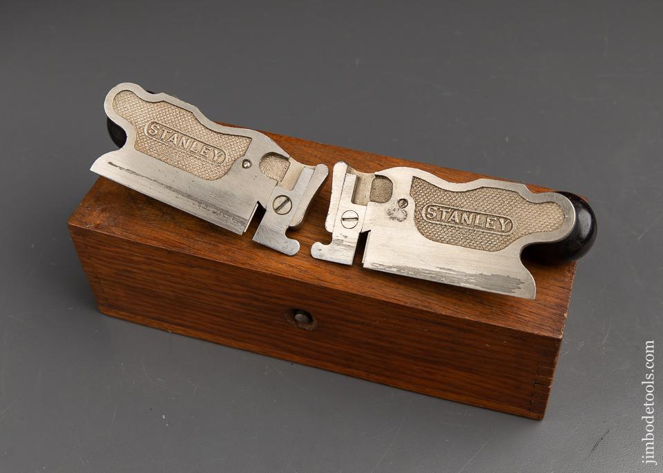 Extra Fine STANLEY No, 98 & 99 Side Rabbet Planes in Custom Box - 91809
