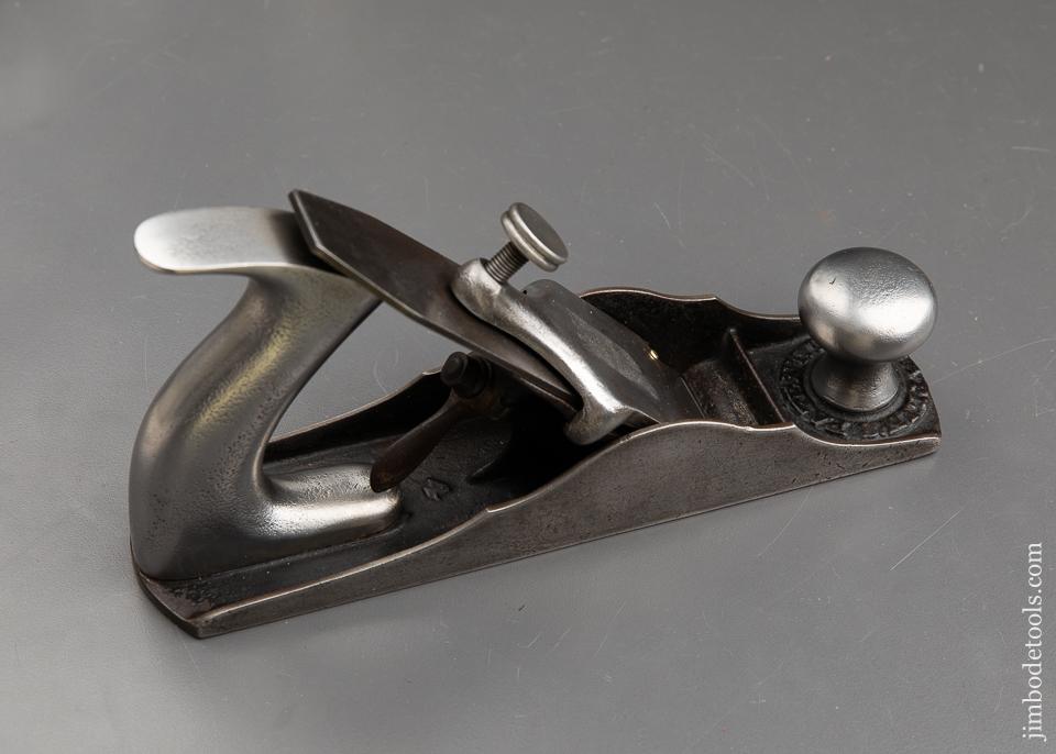 Rare! CHAPLIN's Patent May 7, 1872 No. 4 (No. 3 Size) Smooth Plane with Iron Handles - 91812U