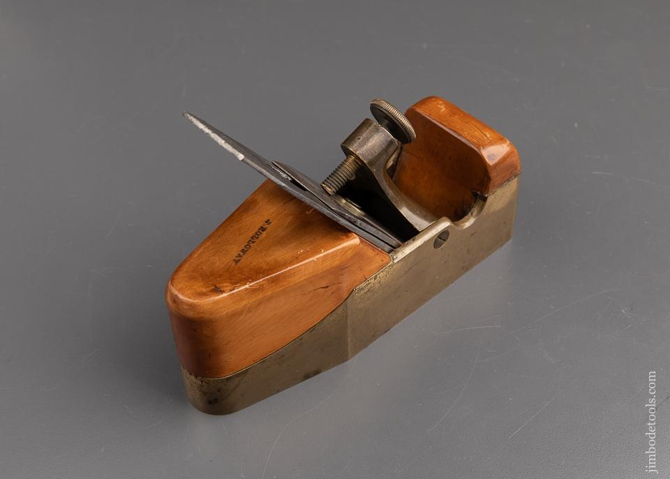 Stunning! Gunmetal and Boxwood Infill Smooth Plane - 91837U