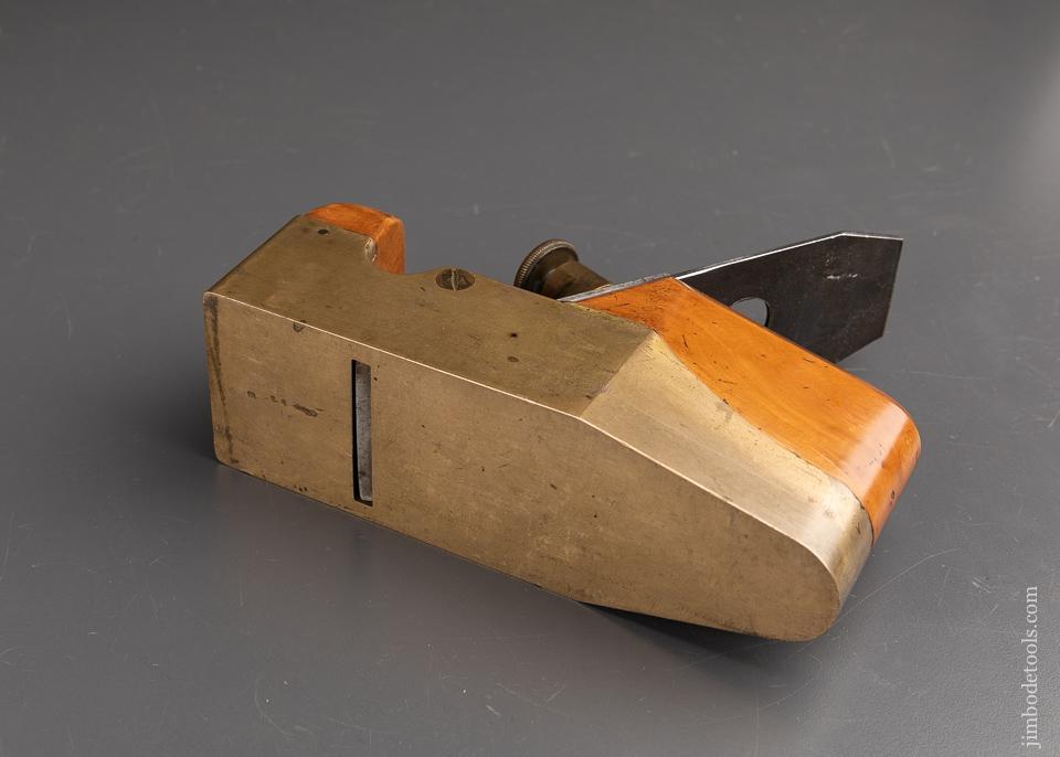 Stunning! Gunmetal and Boxwood Infill Smooth Plane - 91837U