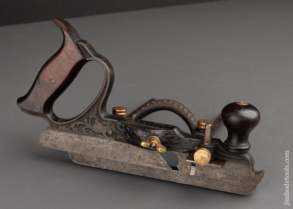 Fine STANLEY No. 46 Skew Cutter Combination Plane Type 2 circa 1874-1875 with Eight Cutters - 91843