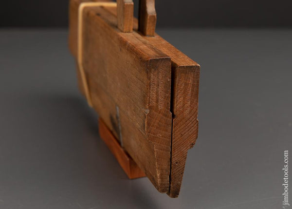 Pair of Side Rabbet Planes by J. & L. DENISON SAYBROOK CT circa 1832-40 FINE - 91846