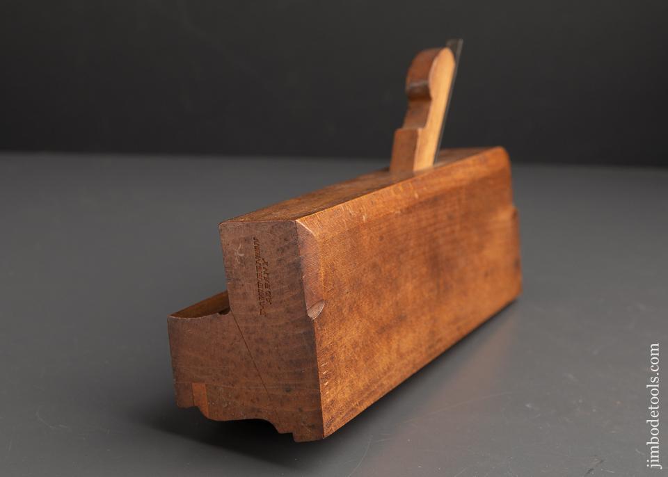 Crisp 2 3/8 inch Wide DAVID BENSEN ALBANY Complex Molding Plane circa 1827-50 EXTRA FINE - 91848