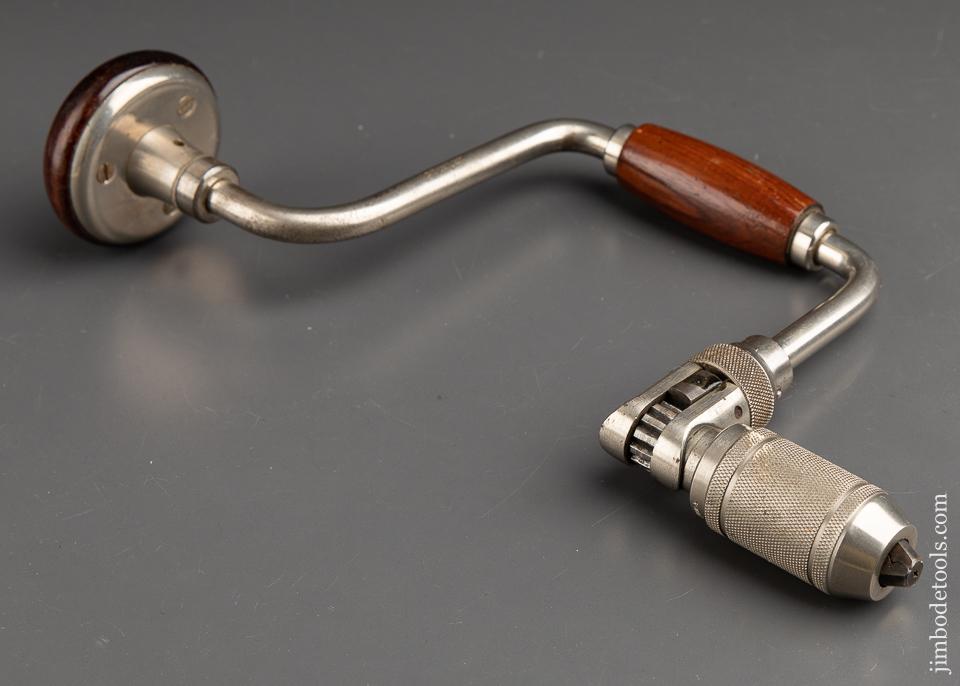 STANLEY No. 915-10 inch Bit Brace with Rosewood Fixtures - 91861