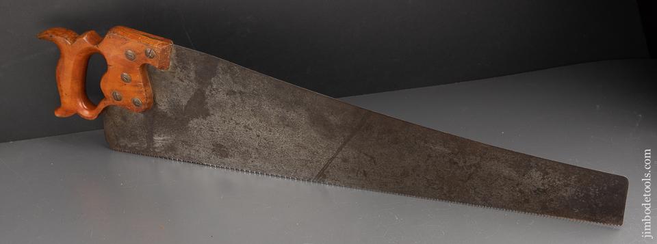 Just Sharpened & Set! 8 point 26 inch Crosscut ATKINS No. 51 Hand Saw - 91865