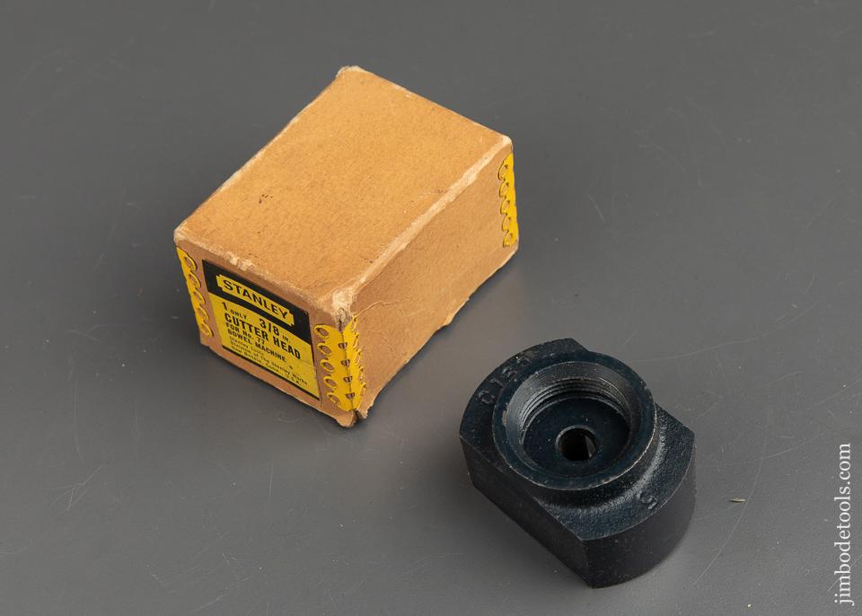 STANLEY 3/8 inch Cutter Head for STANLEY No. 77 Dowel Machine MINT in Original Box - 91891