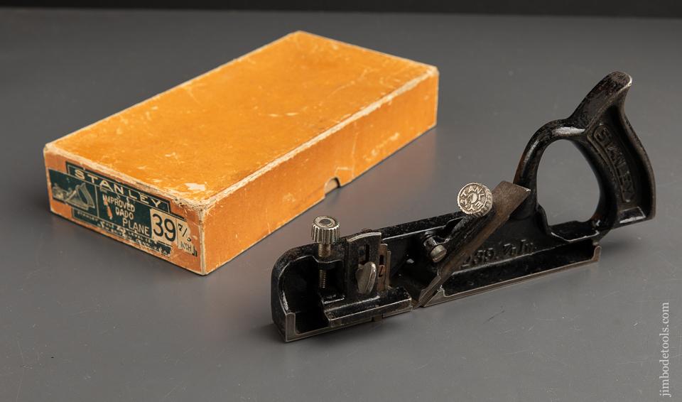 STANLEY No. 39 7/8 Dado Plane EXTRA FINE in Original Box - 91894