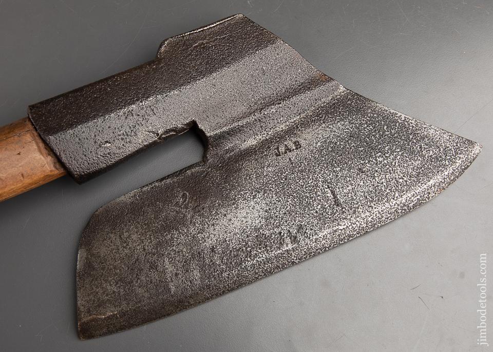 Compact Offset Goose Wing Axe Signed J.A.B. - 91914