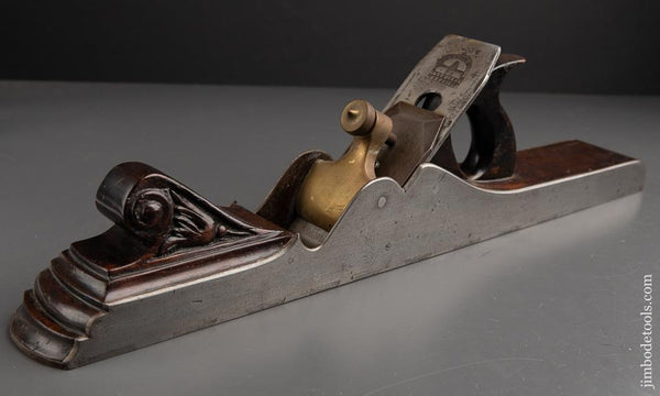 Incredible! Dovetailed 22 inch Jointer with Fancy Carved Infill - 91948