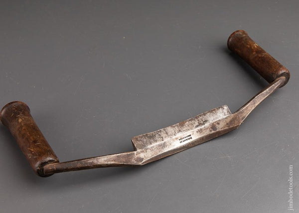 D.R. BARTON Curved Draw Knife with 5 1/2 inch Edge - 91960