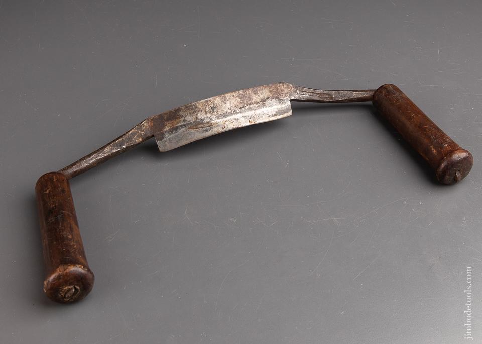 D.R. BARTON Curved Draw Knife with 5 1/2 inch Edge - 91960