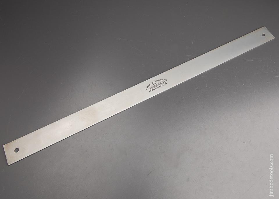 24 Inch Precision Machinist Straight Edge - S50C Steel Flat Edge For Checking Cylinder Heads & Engine Blocks