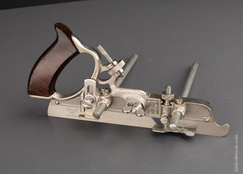 STANLEY No. 45 Combination Plane 100% COMPLETE in Original Box SWEETHEART - 91980