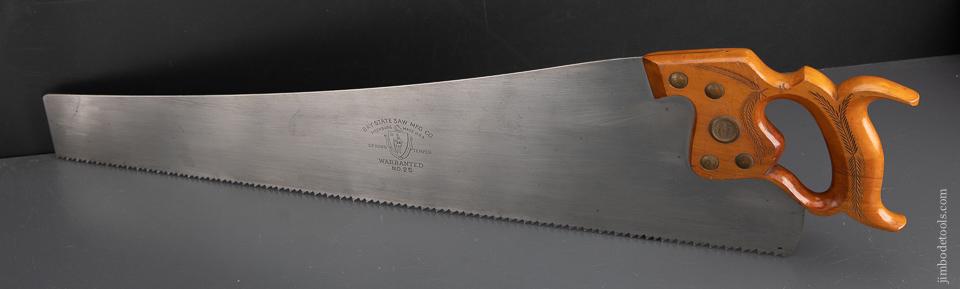Drop Dead MINT! New Old Stock BAY STATE SAW MFG CO No. 25 Hand Saw - EXCALIBUR 91