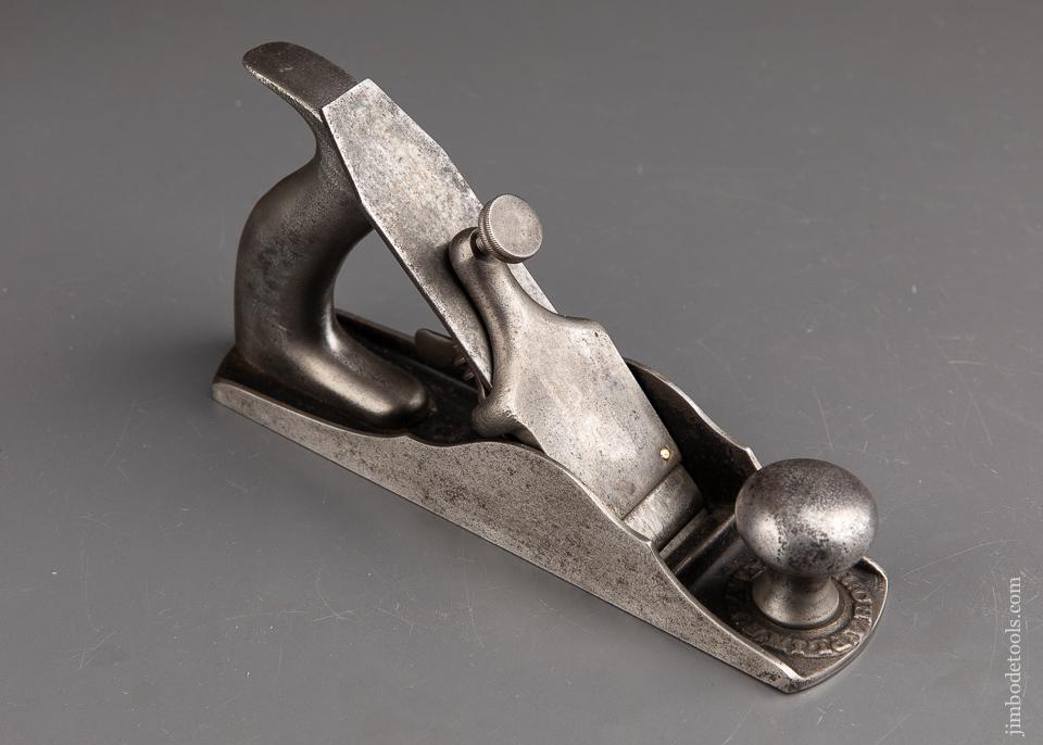 Rare! CHAPLIN's Patent May 7, 1872 No. 4 (No. 3 Size) Smooth Plane with Iron Handles - 92014