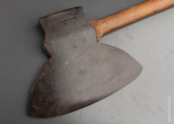 Great J.B. STOHLER Double Bevel Hewing Axe - 92068