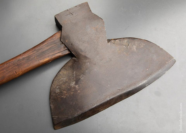 TEN EYCK AXE CO Offset Single Bevel Broad Axe - 92072