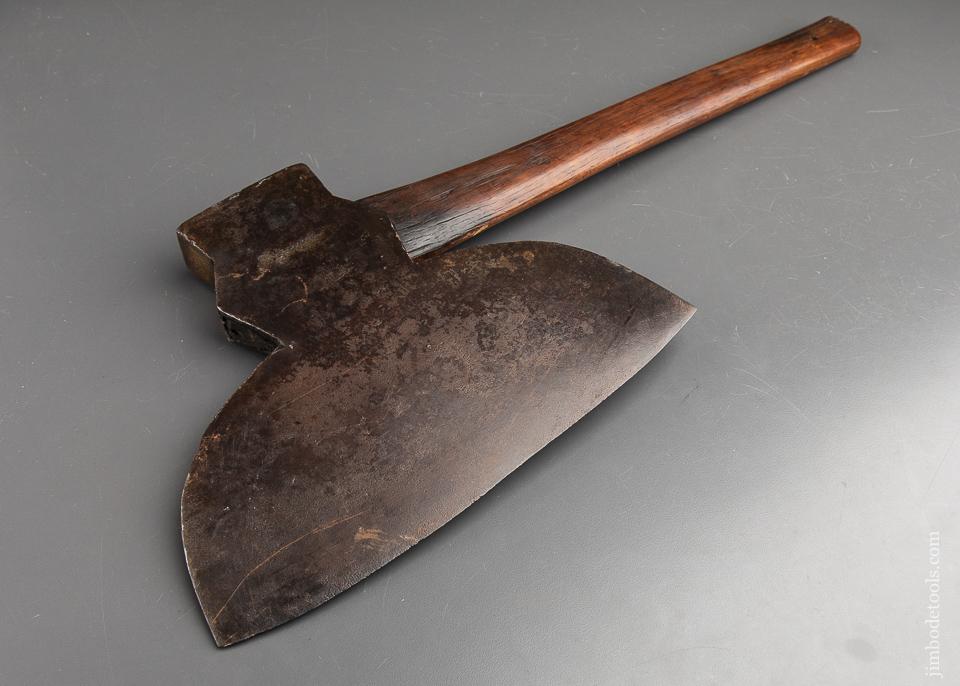 TEN EYCK AXE CO Offset Single Bevel Broad Axe - 92072