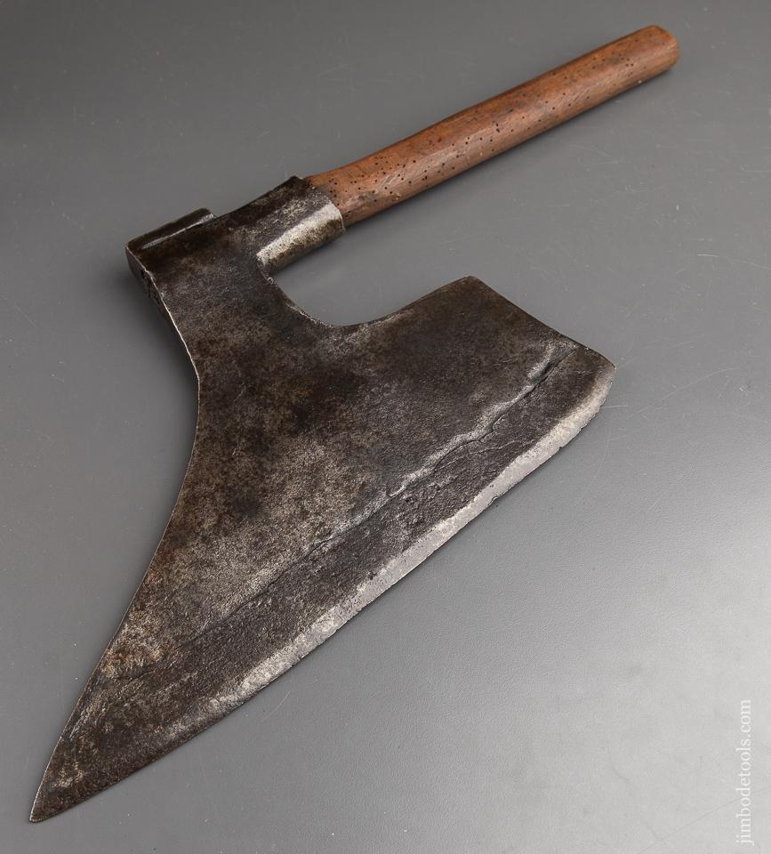 Fancy Decorated 18th Century Goose Wing Axe - 92073