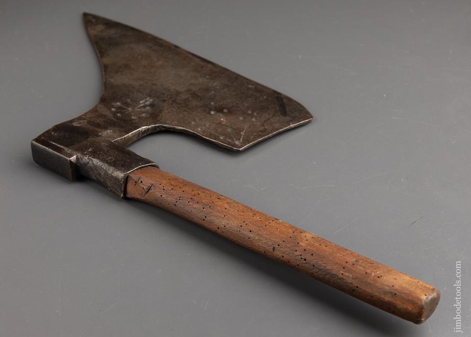 Fancy Decorated 18th Century Goose Wing Axe - 92073