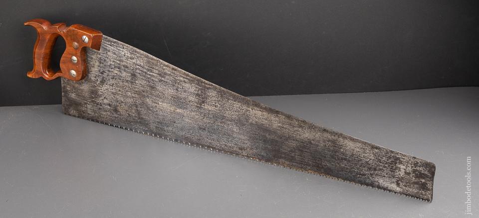 Sweet 5 1/2 point 28 inch Rip Hand Saw with Crisp Apple Handle - 92097