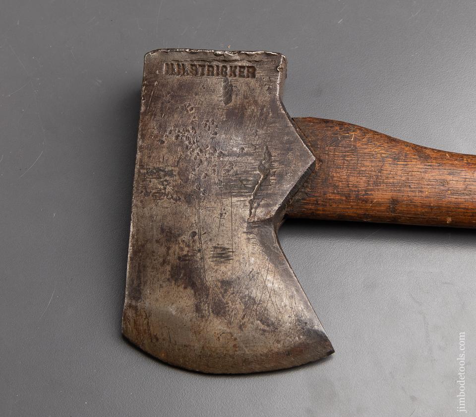 Early H. H. STRICKER Single Bit Felling Axe - 92121