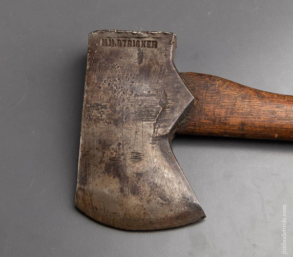 Early H. H. STRICKER Single Bit Felling Axe - 92121