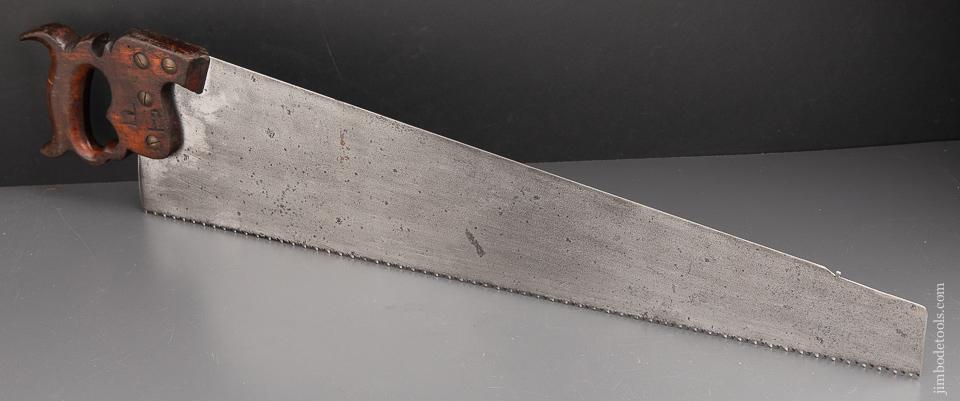 5 point 26 inch Rip DISSTON No. 12 LONDON SPRING Hand Saw - 92139