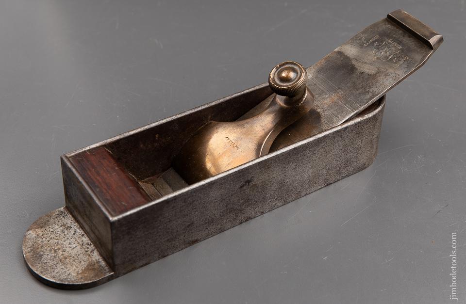 SPIERS AYR 10 3/4 inch Dovetailed Steel Miter Plane with Rosewood Infill - 92145