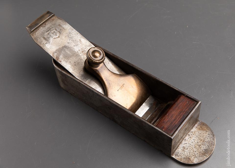 SPIERS AYR 10 3/4 inch Dovetailed Steel Miter Plane with Rosewood Infill - 92145