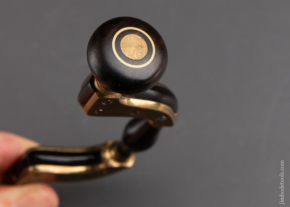 PAUL HAMLER Miniature Ebony & Brass ULTIMATUM Brace - 92146U