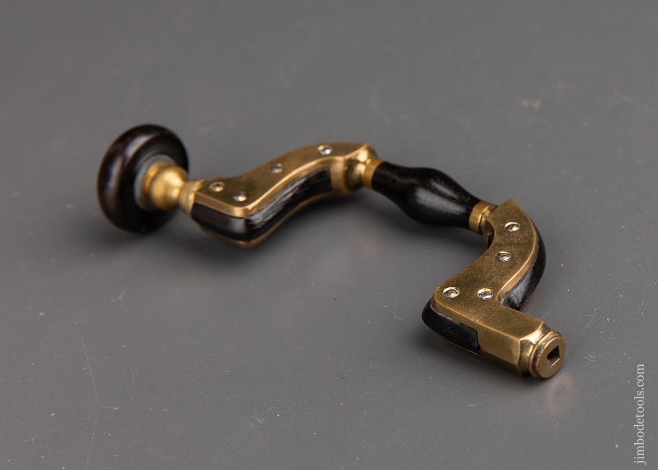 PAUL HAMLER Miniature Ebony & Brass ULTIMATUM Brace - 92146U