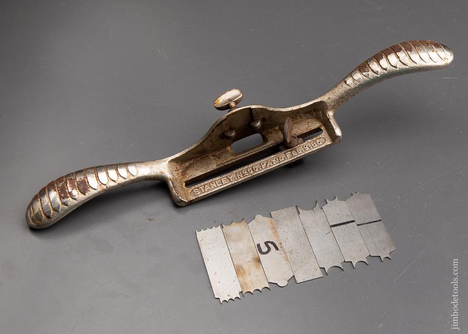 STANLEY No. 66 Hand Beader with One Fence and Seven Replacement Cutters - 92148