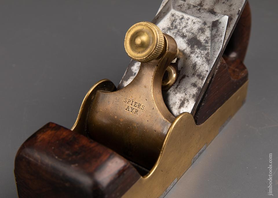 Rare! SPIERS Dovetailed No. 7 Smooth Plane with Gunmetal Sides and Rosewood Infill - 92177U