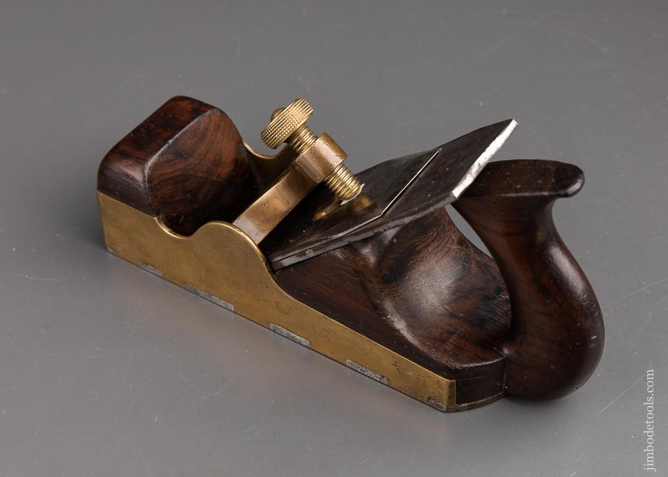 Rare! SPIERS Dovetailed No. 7 Smooth Plane with Gunmetal Sides and Rosewood Infill - 92177U