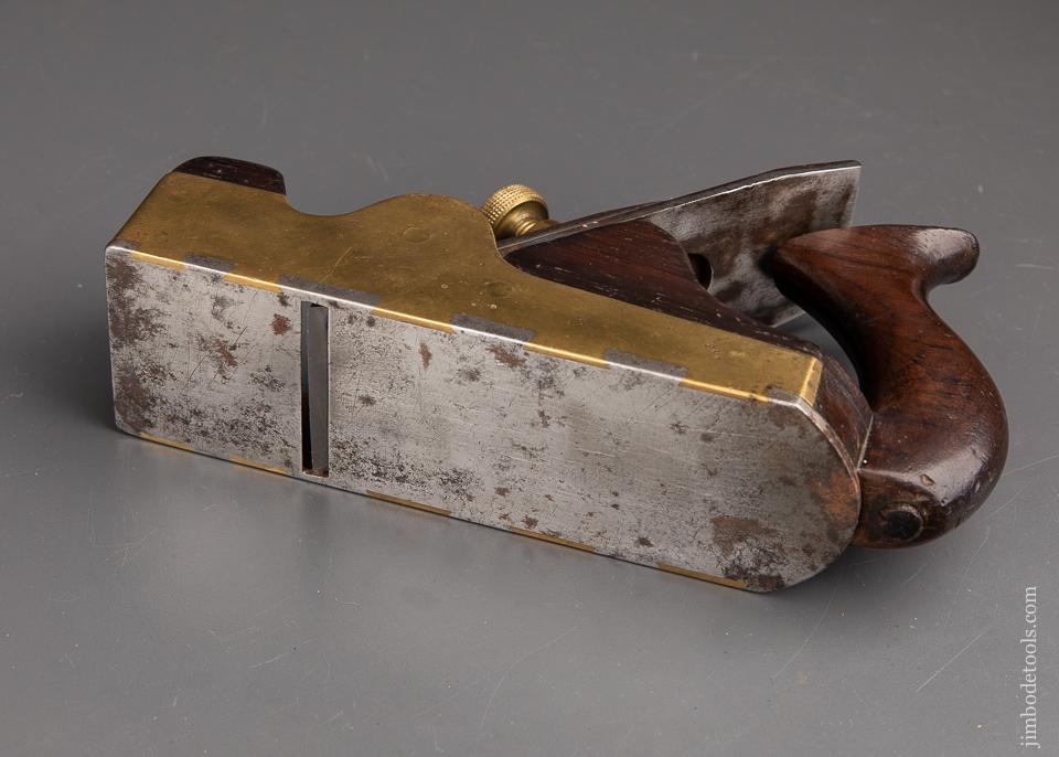 Rare! SPIERS Dovetailed No. 7 Smooth Plane with Gunmetal Sides and Rosewood Infill - 92177U
