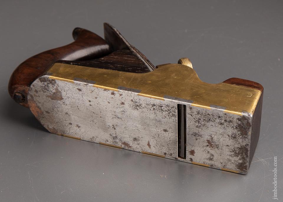 Rare! SPIERS Dovetailed No. 7 Smooth Plane with Gunmetal Sides and Rosewood Infill - 92177U