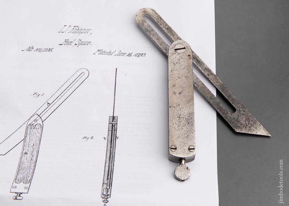Six inch ROBINSON's Patent June 14, 1870 Bevel by ST. JOHNSBURY TOOL CO - 92180