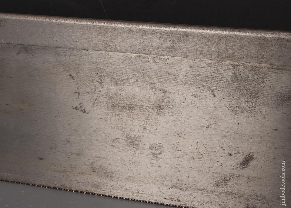 Like New! 28 x 5 inch 12 point STANLEY Miter Box Saw - 92185