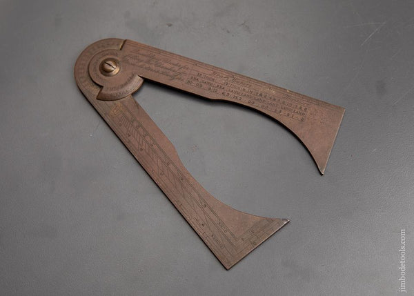 BELCHER BROS & CO. NEW YORK Seven inch Gunner's Calipers circa 1843-52 - 92202U