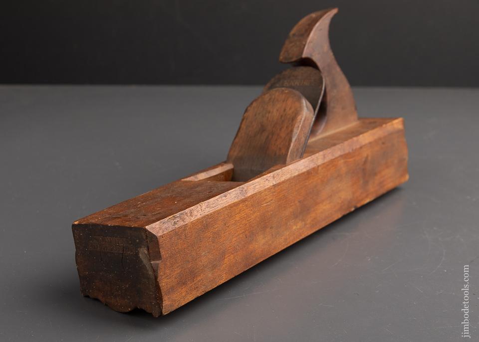 Absolutely Perfect! 13 x 2 1/2 inch Yellow Birch Crown Molding Plane by L:TINKHAM MIDDLEBORO circa 1780-1820 - 92210U