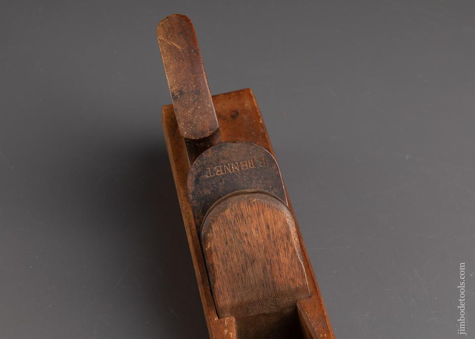 Absolutely Perfect! 13 x 2 1/2 inch Yellow Birch Crown Molding Plane by L:TINKHAM MIDDLEBORO circa 1780-1820 - 92210U