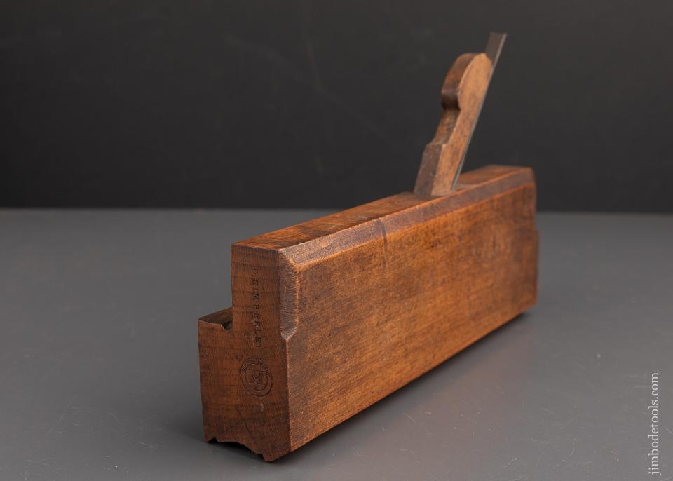3/4 inch Quarter Round Moulding Plane by D. KIMBERLEY circa 1854-71 Birmingham - 92252