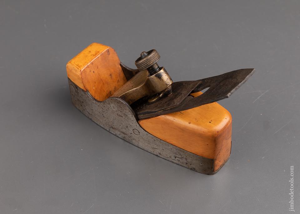 Diminutive BUCK (by NORRIS) Boxwood Stuffed Dovetailed Steel Infill Smooth Plane - 92269