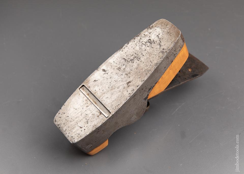 Diminutive BUCK (by NORRIS) Boxwood Stuffed Dovetailed Steel Infill Smooth Plane - 92269