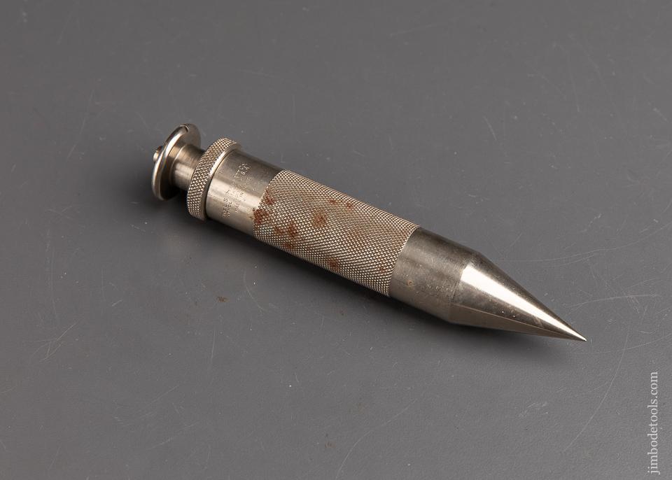 6 1/2 inch STARRETT Mercury-Filled Plumb Bob - 92300
